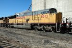 EMLX 8542, EMD SD90MAC-H, in storage on the KCS